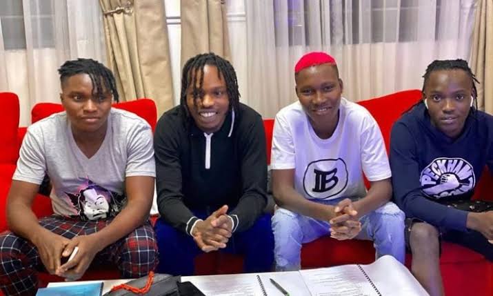 Zinoleesky, naira Marley, Mohbad, Cblack and Fabian.